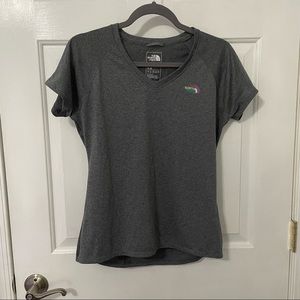 The North Face V-Neck Workout Tee